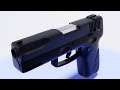 Taurus Millennium G2 Pistol Blender Model Timelapse