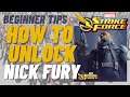 Unlock NICK FURY in Marvel Strike Force | MSF Beginner Tips