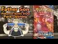 Father/Son Pokemon Sword & Shield Battle Styles Pack Opening #shorts