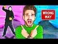 HACKERS TRAP ME in MAZE! Spending 24 Hours in Worlds Largest Bounce House vs Hide and Seek Challenge