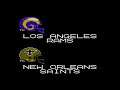 Tecmo Super Bowl (NES) (Season Mode) Week #10: Rams @ Saints