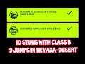Asphalt 9 : European E3 : 10 Stuns With Class B | 9 Jumps IN Nevada { Desert Drift } TouchDrive
