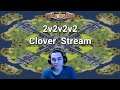 Clover 2v2v2v2 Stream - Command & Conquer Red Alert 2 Yuri's Revenge Ред Алерт 2 Месть Юрия Стрим
