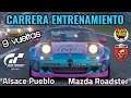 Gran Turismo Sport - Carrera Entrenamiento Alsace Pueblo con Mazda Roadster - Audio Equipo IMS