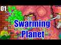 Jumping Right Into The Action In This New Tower Defense Game  - Swarming Planet Gameplay