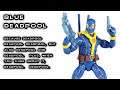 Marvel Legends DEADPOOL Blue and Yellow X-Men Action Figure Review
