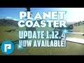 ⭐ Planet Coaster Update | 1.12.4 Now Live | Brand New Features to the Brand New Rides!