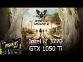 State of Decay 2 PC GTX 1050 Ti 4GB GDDR5 & Intel i7-3770