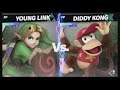 Super Smash Bros Ultimate Amiibo Fights – 3pm Poll Young Link vs Diddy Kong