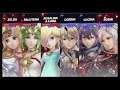 Super Smash Bros Ultimate Amiibo Fights – Request #15165 Goddesses vs Fire Emblem Girls