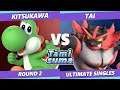 TAMISUMA 182 SSBU - Kitsukawa (Yoshi) Vs. Tai (Incineroar) Smash Ultimate Round 2
