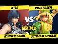 The Grind 146 Winners Semis - Kyle (Chrom) Vs. Pink Fresh (Min Min) Smash Ultimate - SSBU
