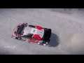 WRC 8 High-speed rally on snowy road in Sweden, Toyota Yaris win career mode