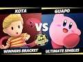 4o4 Smash Night 23 - Kota (Lucas) Vs. Guapo (Kirby) - SSBU Ultimate Tournament