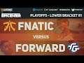 Fnatic vs Forward Gaming (BO1) | EPICENTER 2019 Major Lower Bracket Round 1