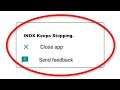 How To Fix INOX Apps Keeps Stopping Error Android & Ios - Fix INOX App Not Open Problem