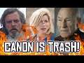 Media Says CANON IS TRASH as Star Wars, Doctor Who and Star Trek DIE!