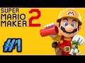 Super Mario Maker 2 (Switch) - Story Mode - Full Gameplay part 1
