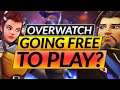This Update CHANGES EVERYTHING - Overwatch Going FREE TO PLAY and Overwatch 2 NEWS