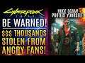 Cyberpunk 2077 - Real Cyber Criminals Steal THOUSANDS of Dollars From Fans In Online Heist!