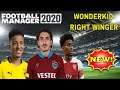 FM20 Wonderkid Right Wingers on Football Manager 2020 - FM20 Wonderkid series
