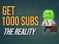 How to grow on Youtbe - The reality [0-1000 subs]