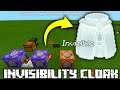 How to make an Invisibility Cloak in Minecraft using Command Block