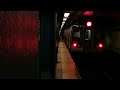 Inwood-207th Street Bound R179 A Train Leaving Fulton Street