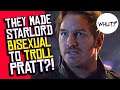 Marvel Comics Makes STAR-LORD Bisexual to TROLL Chris Pratt?
