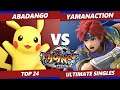 Mjolner 1 - Abadango (Palutena, Pikachu) Vs. Yamanaction (Roy) SSBU Ultimate Tournament