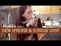 NEW Iphone 13 Pro & Cozy Sunday GYST! | 12 DAYS OF VLOGTOBER #1