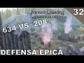 #32 Defensa Epica del Castillo | Mount and Blade 2 Bannerlord Gameplay Español