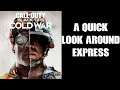 A Quick Look Around "Express" The New 6v6 Multiplayer Map In COD Black ops Cold War (PS4)