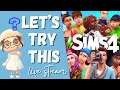 🔴 Animal Crossing YouTuber Tries The Sims 4 | Live Stream | The Sims 4