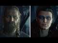 Assassin's Creed: Valhalla - Male Eivior vs Female Eivior Fights Kjotve the Cruel (Comparison)