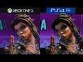 BORDERLANDS 3 PS4 PRO vs XBOX ONE X Direct Graphics Comparison