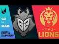 G2 vs MAD, Game 1 - LEC 2020 Spring Playoffs Round 1 - G2 Esports vs MAD Lions G1