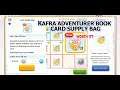 Kafra Adventurer Book - CARD SUPPLY BAG Opening