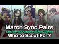 [Pokemon Masters EX] MARCH SYNC PAIRS: Who to Scout For?