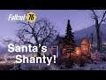 Santa's Workshop Holiday Shack CAMP Build Fallout 76 Tutorial