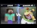 Super Smash Bros Ultimate Amiibo Fights – Request #15272 Steve vs Bowser Jr