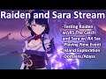 2.1 Raiden Shogun and Sara Stream | Genshin Impact Chill Stream