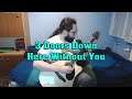 3 Doors Down - Here Without You acoustic guitar cover by Konti (a-moll / a minor)