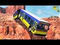 Articulated Bus Crashes BeamNG.Drive #9