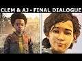 Clementine's Final Words - All Dialogues With AJ - The Walking Dead Final Season 4 Episode 4