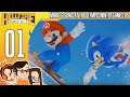 Mario & Sonic at the Olympic Winter Games DS (Story) playthrough [Part 1: Holiday Wishes]