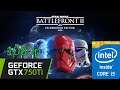 Star Wars: Battlefront II - GTX 750Ti - i3 4170 - 1080p - Benchmark PC