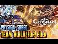 UNIQUE EULA TEAM COMPS TO DO DAMAGE!! | GENSHIN IMPACT
