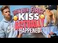 The REAL story of our FIRST KISS | ft. Brooke + THump