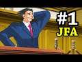 A Man Who Loves Crime Plays Phoenix Wright: Justice For All - Part One